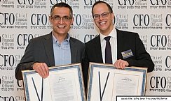 אותות פורום CFO הוענקו לאייל יוניאן ולאריאל גולדשטיין (הגדל)
